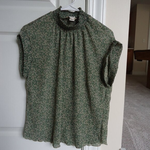 Monteau Tops - Monteau Los Angeles Top XL Smocking